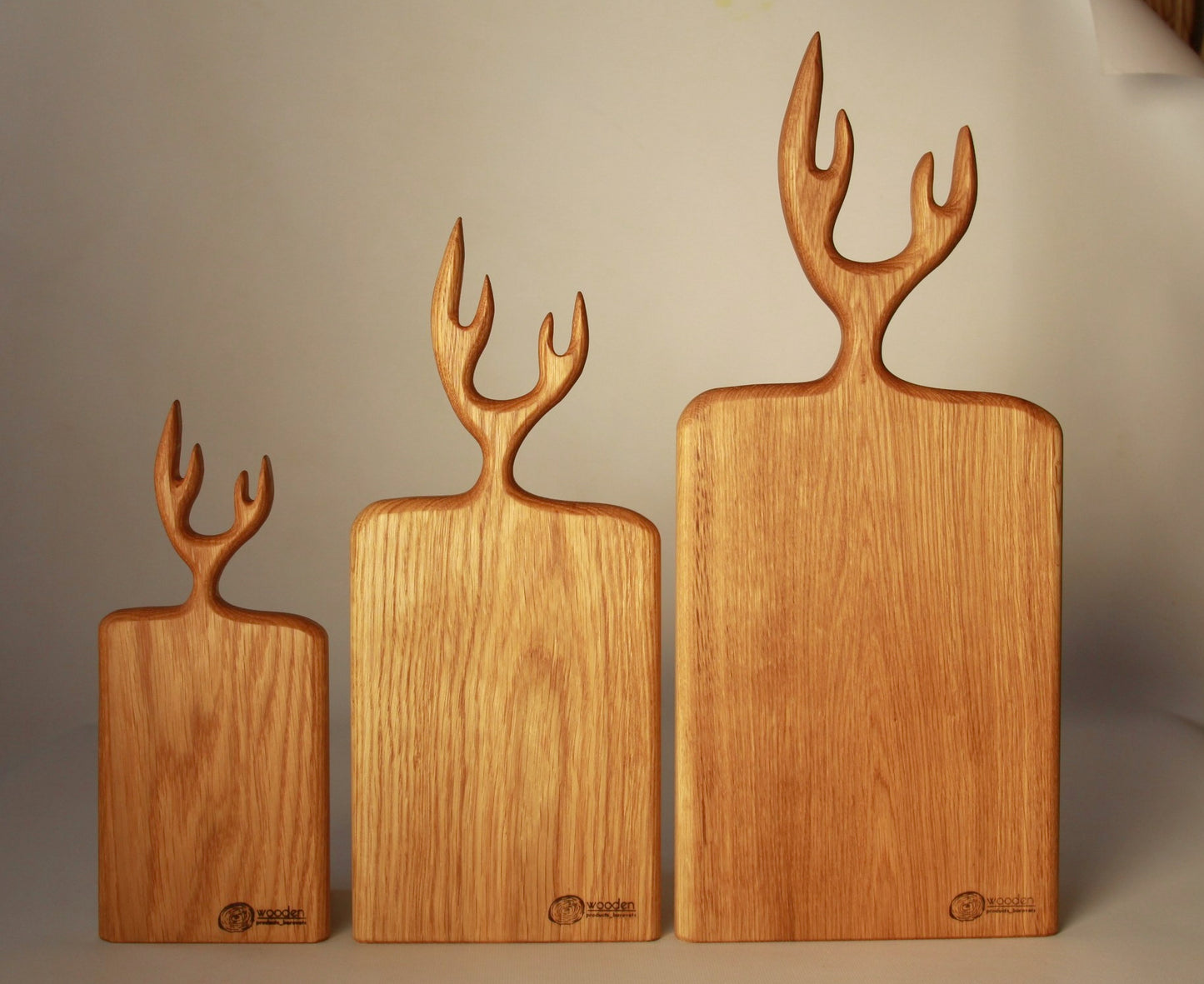 Personalized Wooden Cutting Board with Unique Handles Gift Decor