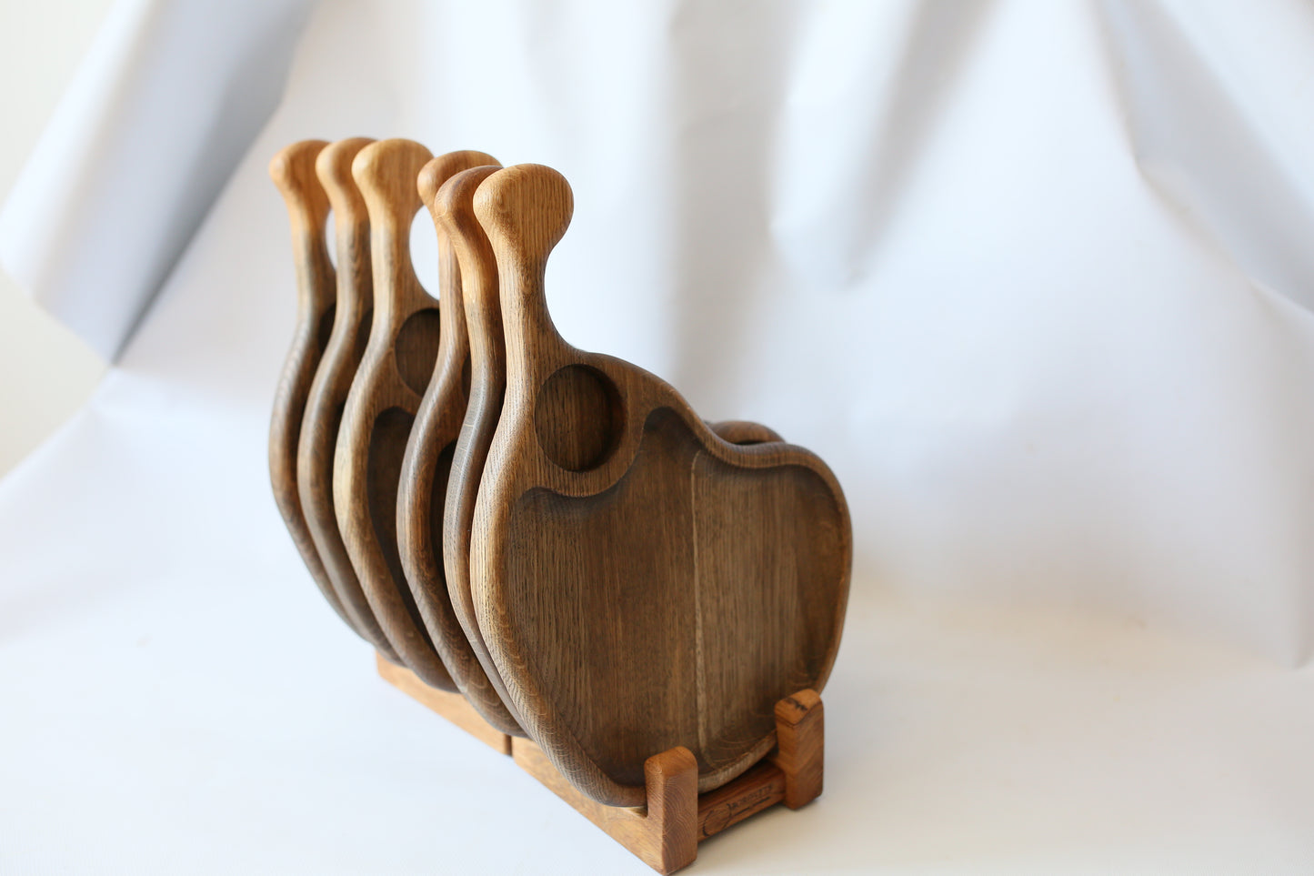Wooden Serving Charcuterie Boards with Mini Plate Kitchen Gift Decor