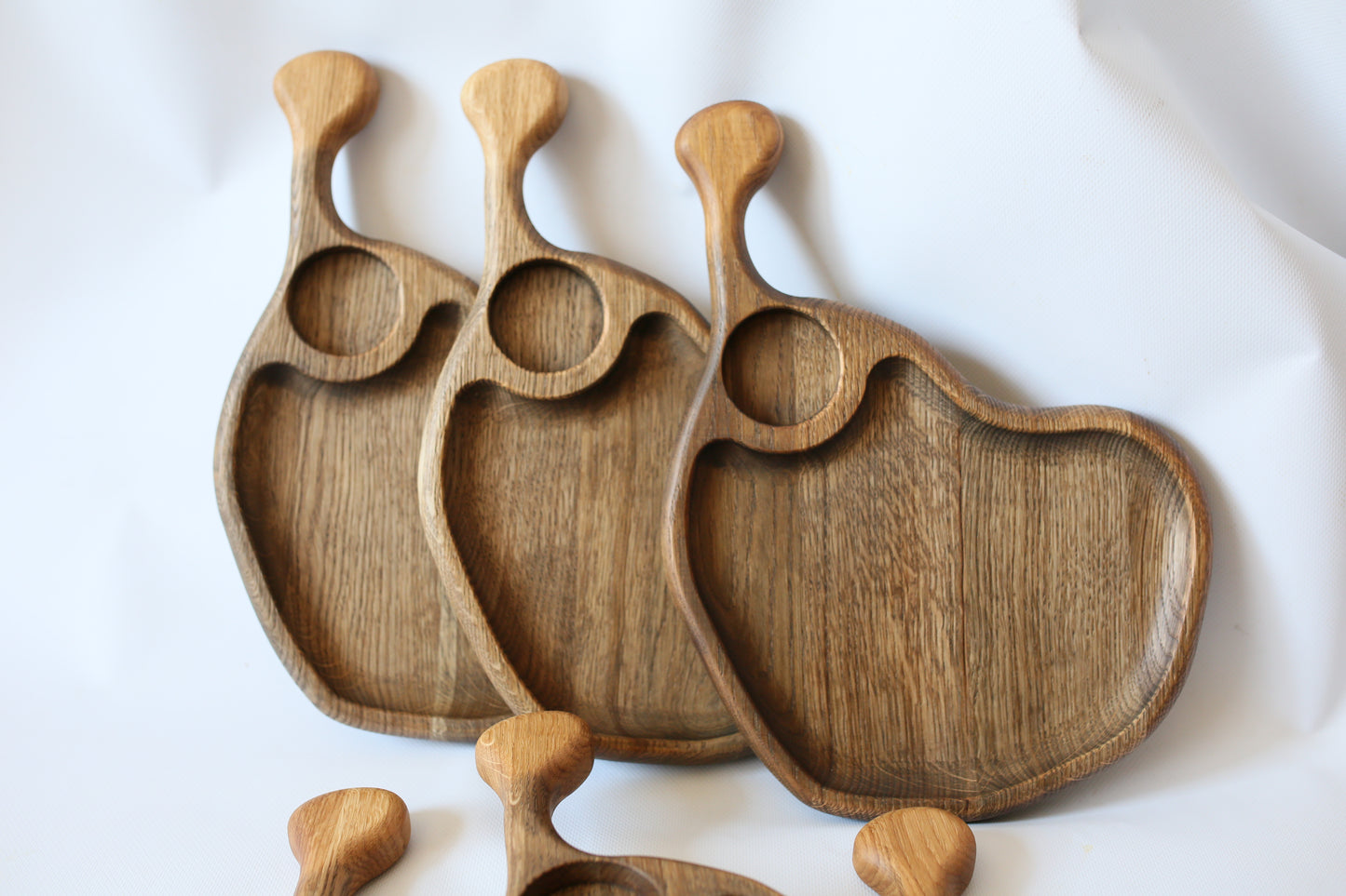 Wooden Serving Charcuterie Boards with Mini Plate Kitchen Gift Decor