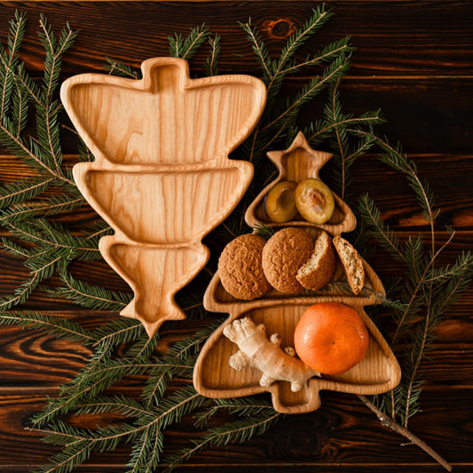 christmas-tree-shaped-wooden-plate-handmade-holiday-gift-festive-decor