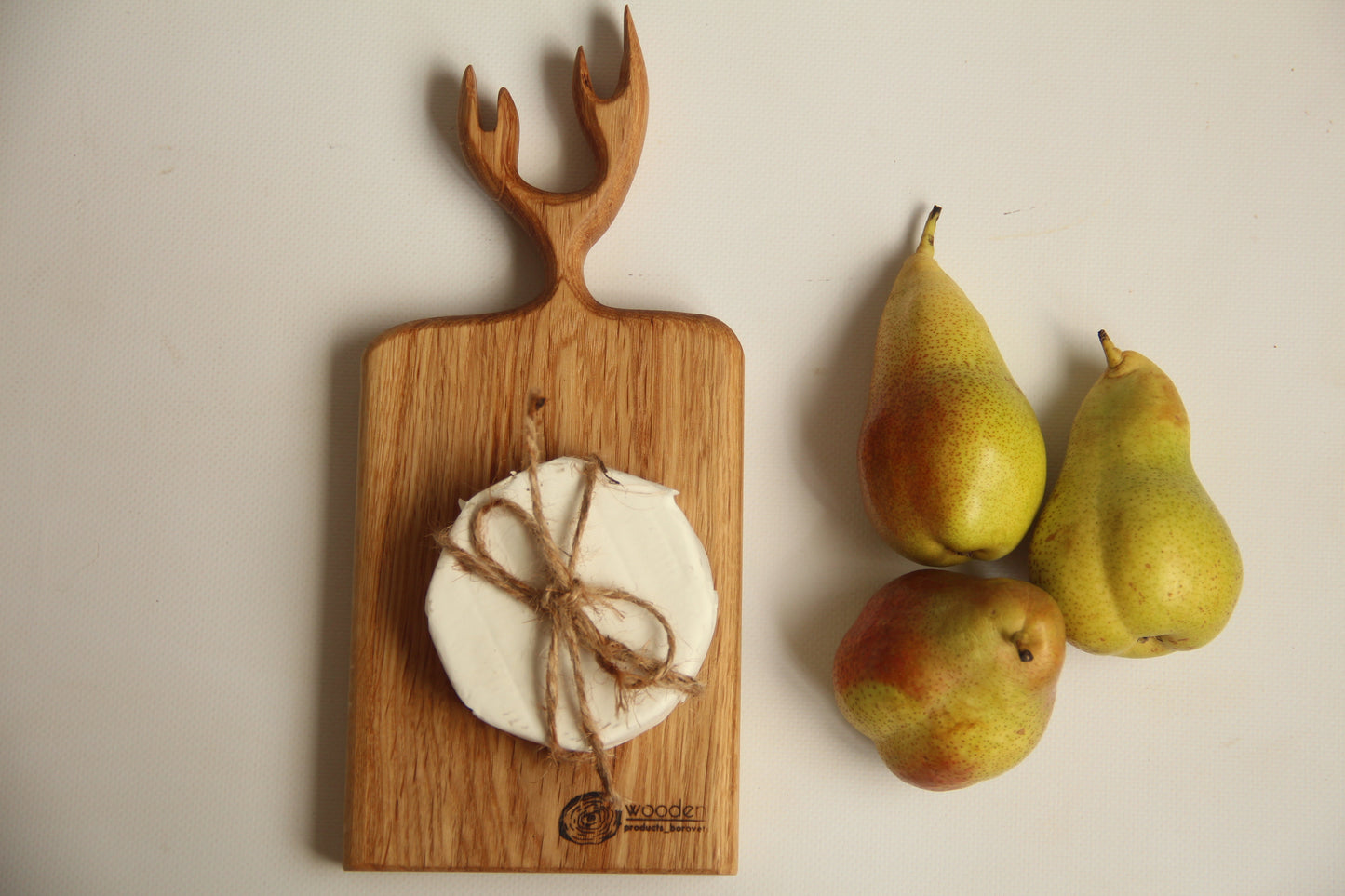 Personalized Wooden Cutting Board with Unique Handles Gift Decor