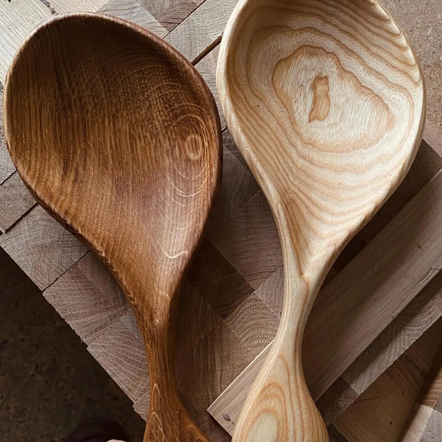 Personalized wooden spoon serving plate birthday gift idea