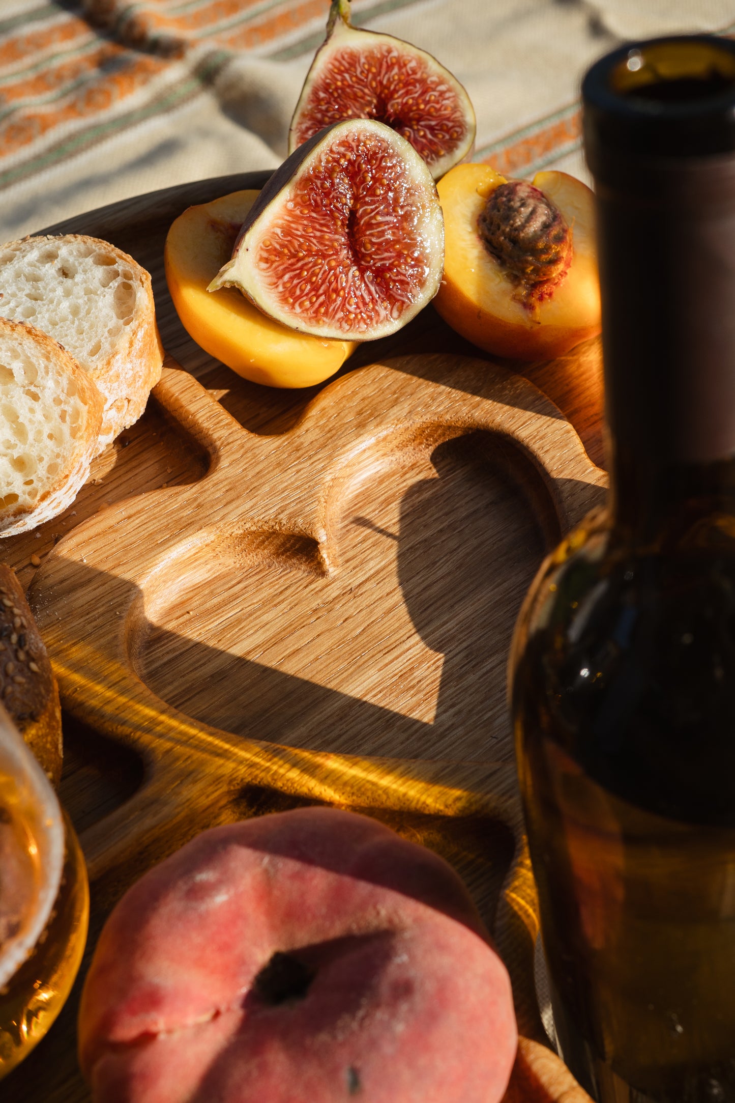 Wine Table For Picnic BOROVETS WOODEN