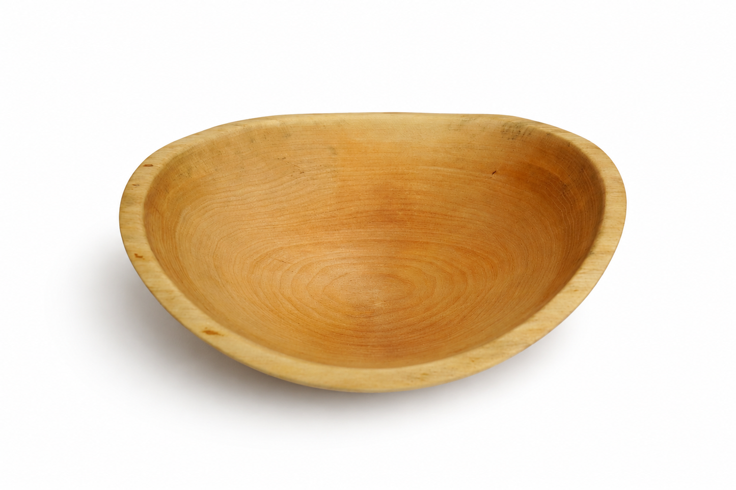 Live Edge Wooden Salad Bowl – Rustic Solid Wood Serving Bowl  – Wood Kitchen Decor – Housewarming Gift