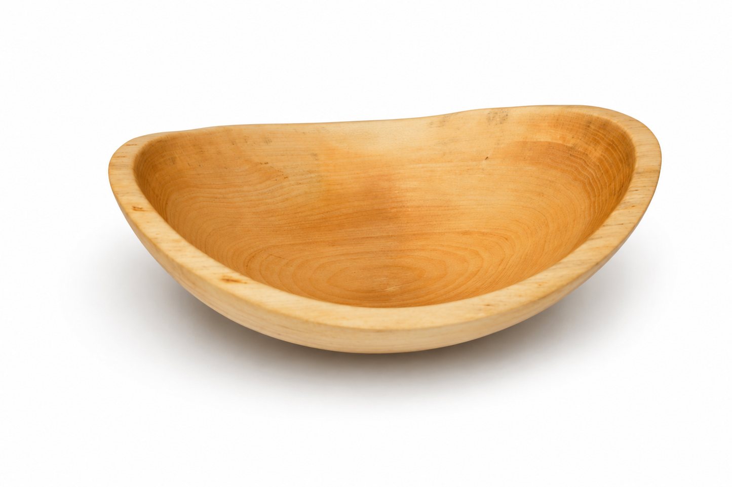Live Edge Wooden Salad Bowl – Rustic Solid Wood Serving Bowl  – Wood Kitchen Decor – Housewarming Gift