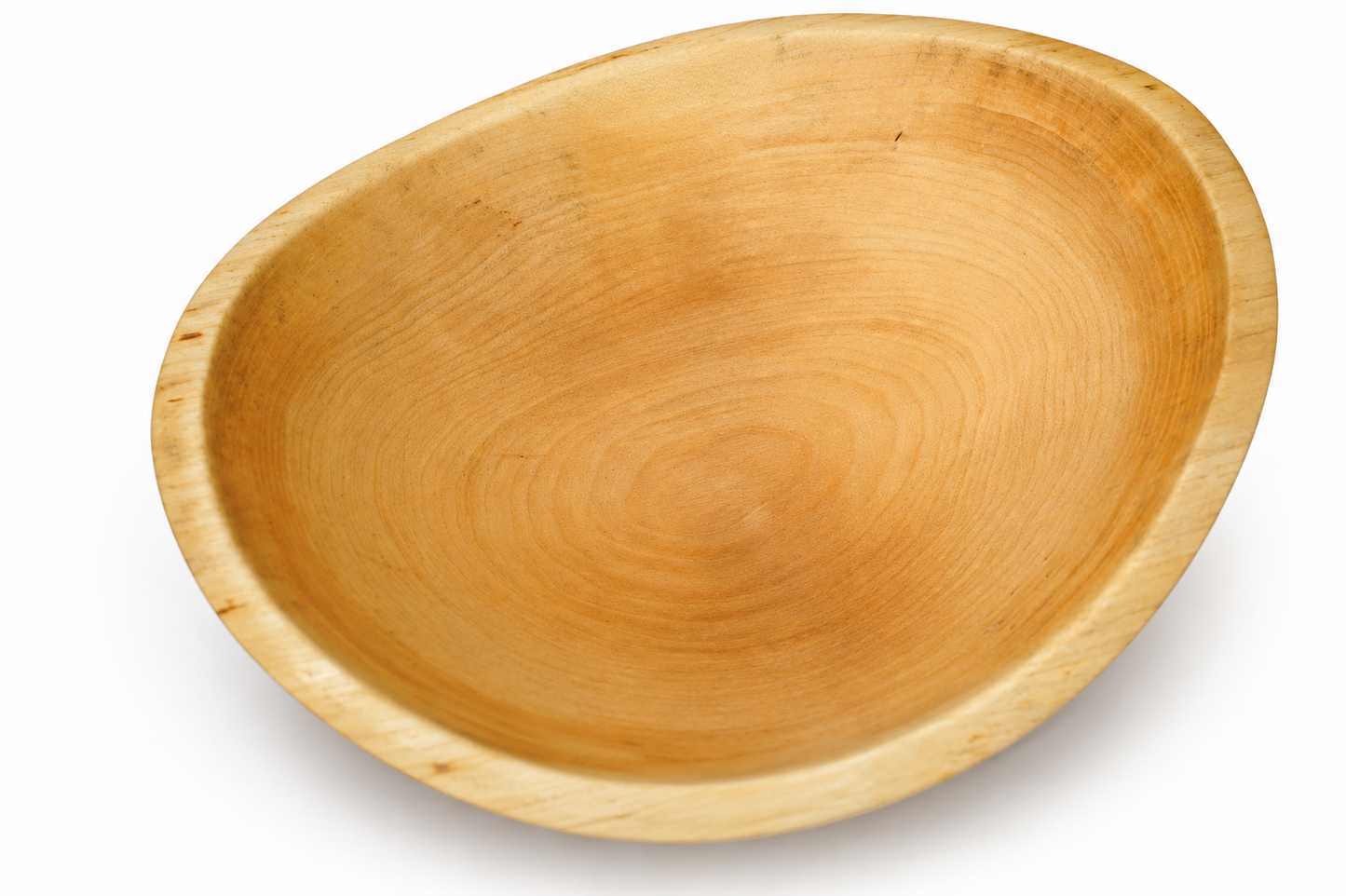 Live Edge Wooden Salad Bowl – Rustic Solid Wood Serving Bowl  – Wood Kitchen Decor – Housewarming Gift