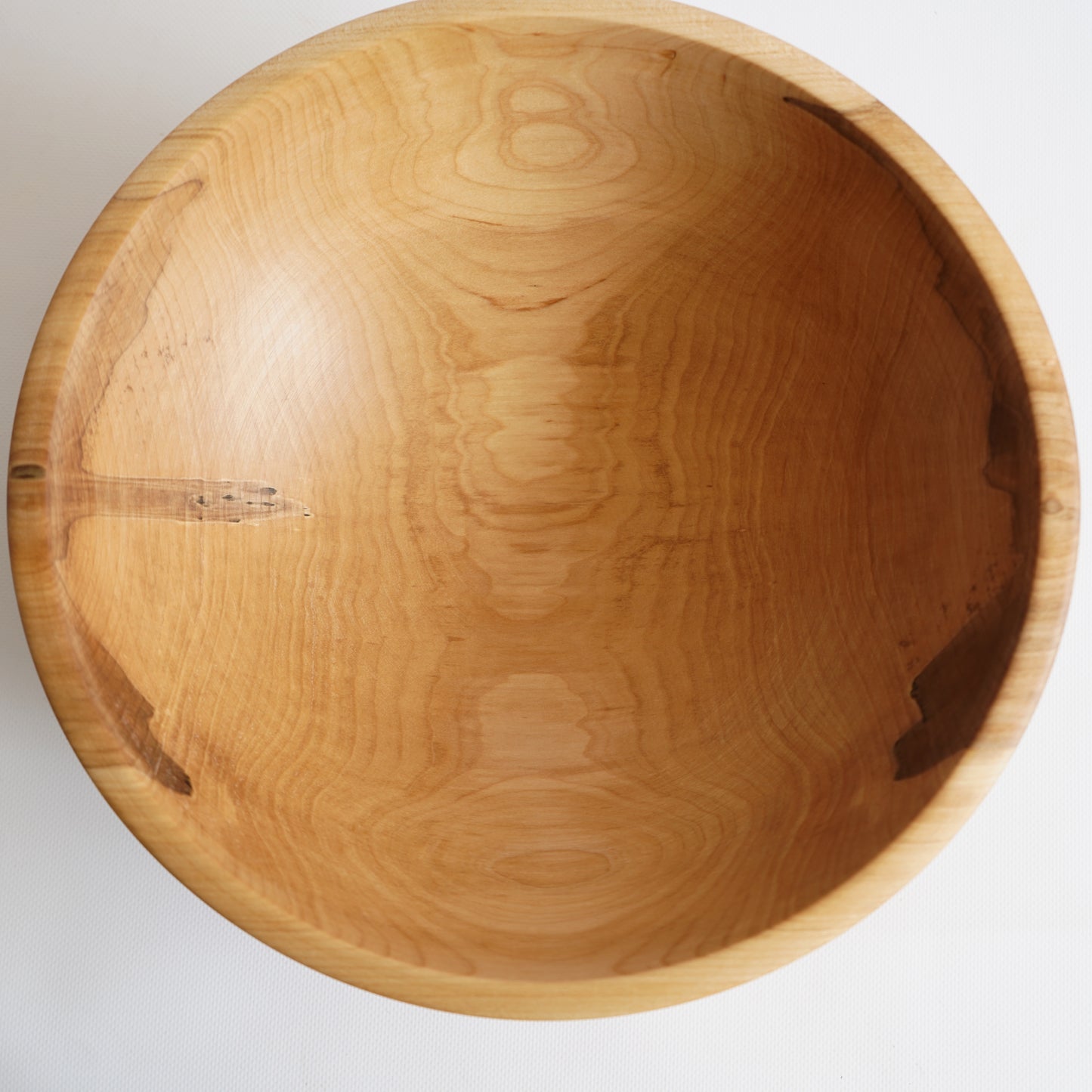 Large solid maple serving bowl, wedding and housewarming gift idea
