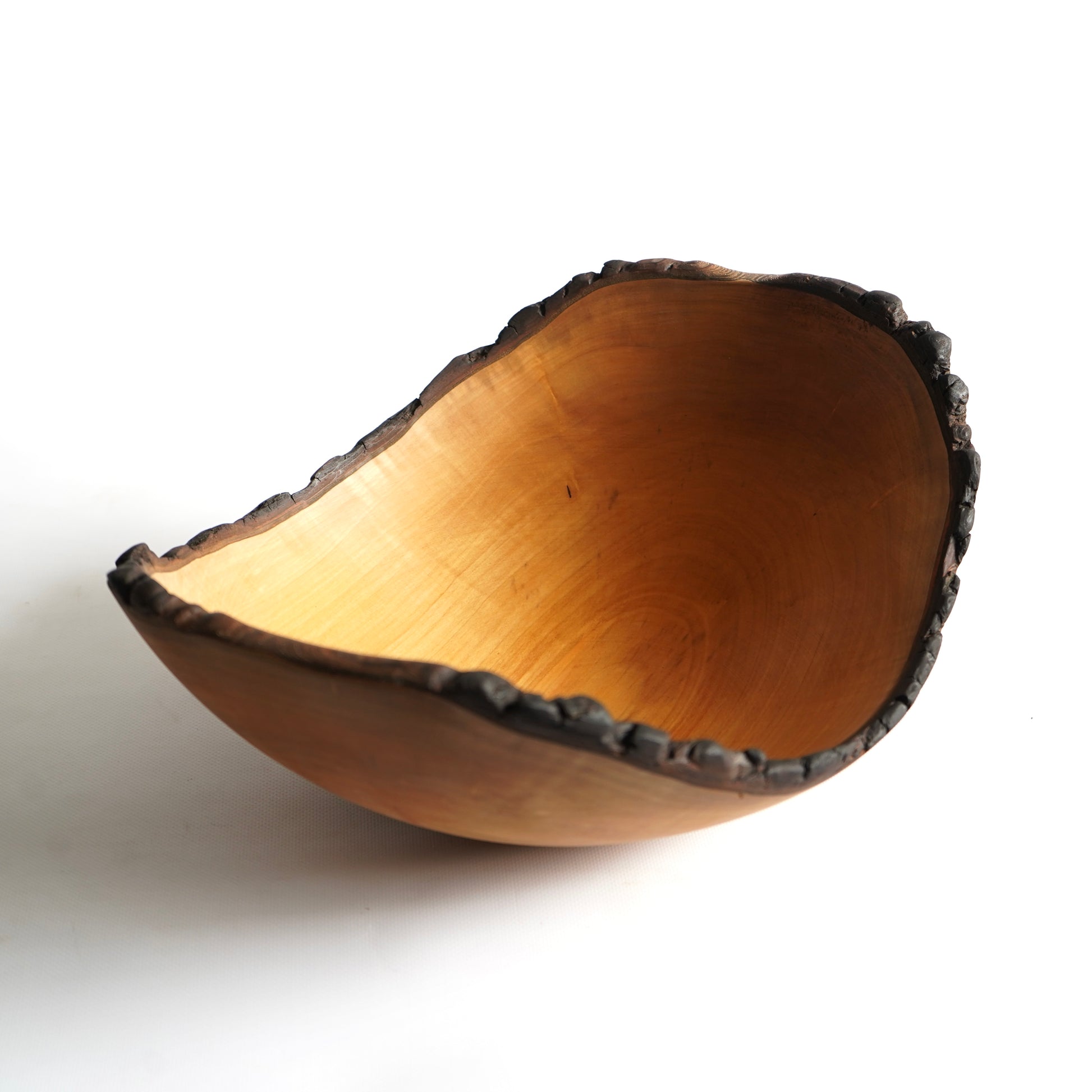 rustic live edge wooden bowl set farmhouse decor