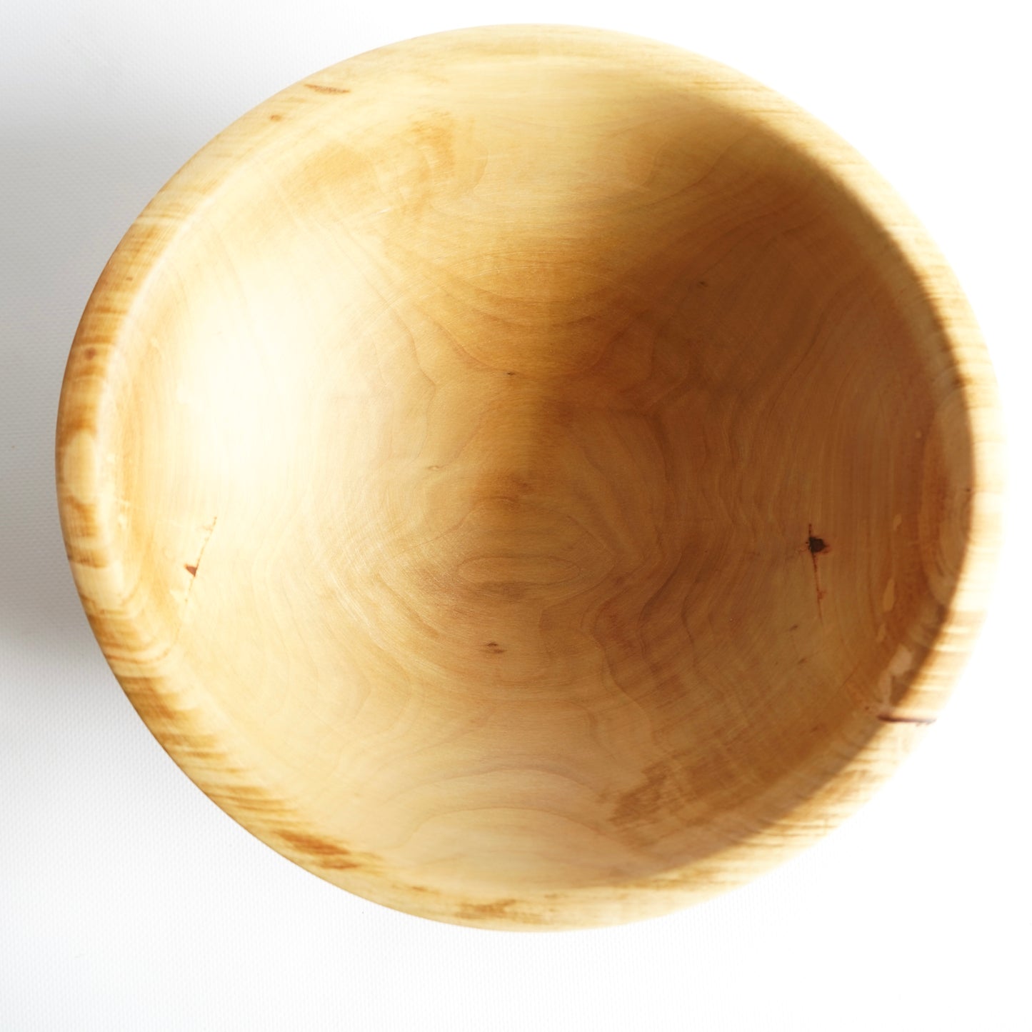 MEDIUM Pear Wood Salad Bowl 10.6" × 3.9" – Handmade New Year, Housewarming & Wedding Gift