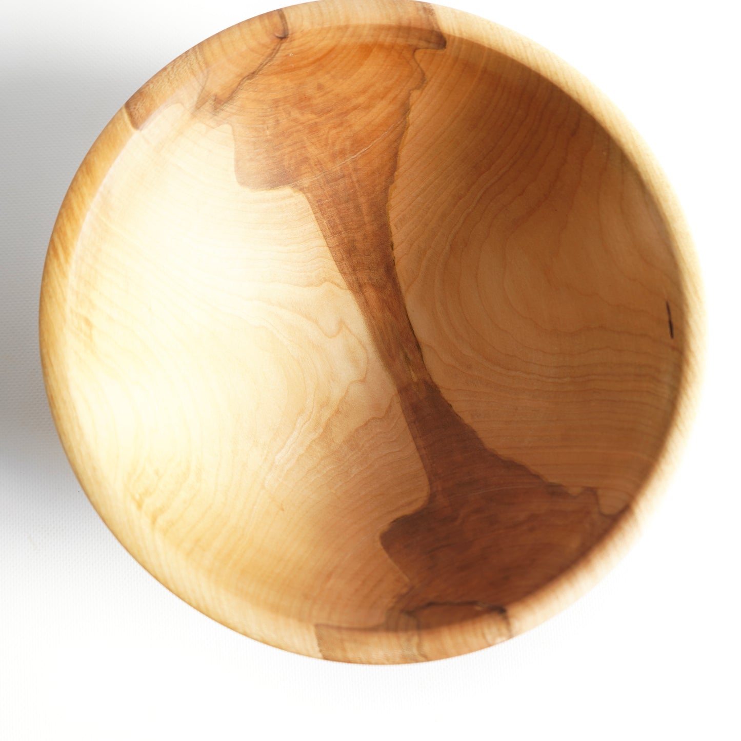 MEDIUM Maple Wood Bowl 10.6" × 3.9" – Handmade New Year, Housewarming & Wedding Gift