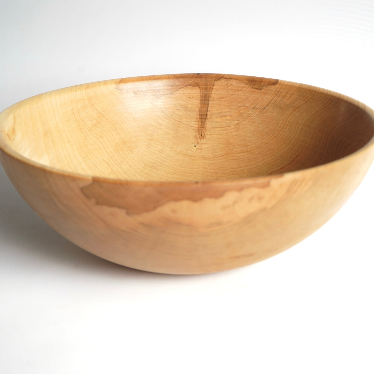 EXTRA LARGE Maple Wood Dough Bowl 15.7" × 5.9" – Handmade Wooden Mixing Bowl, Housewarming &amp; Wedding Gift