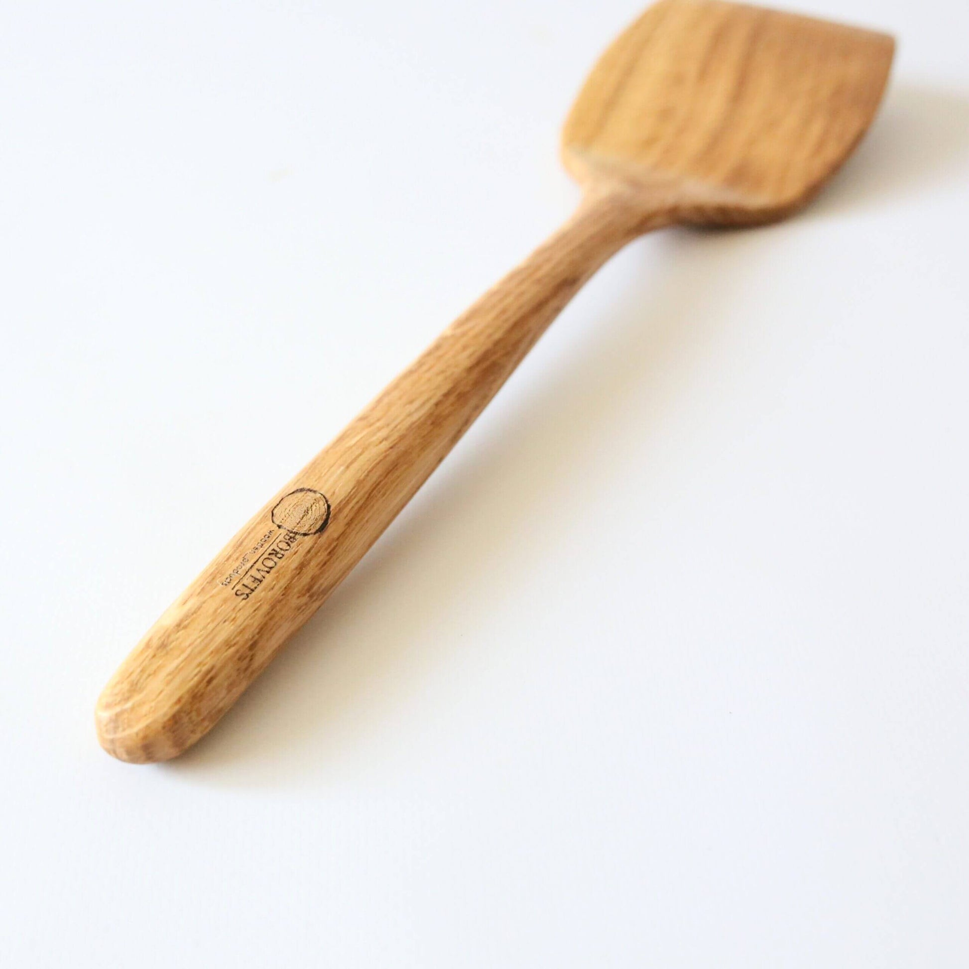 Wooden “Branch” Kitchen Spatula in Oak or Ash, 35 cm