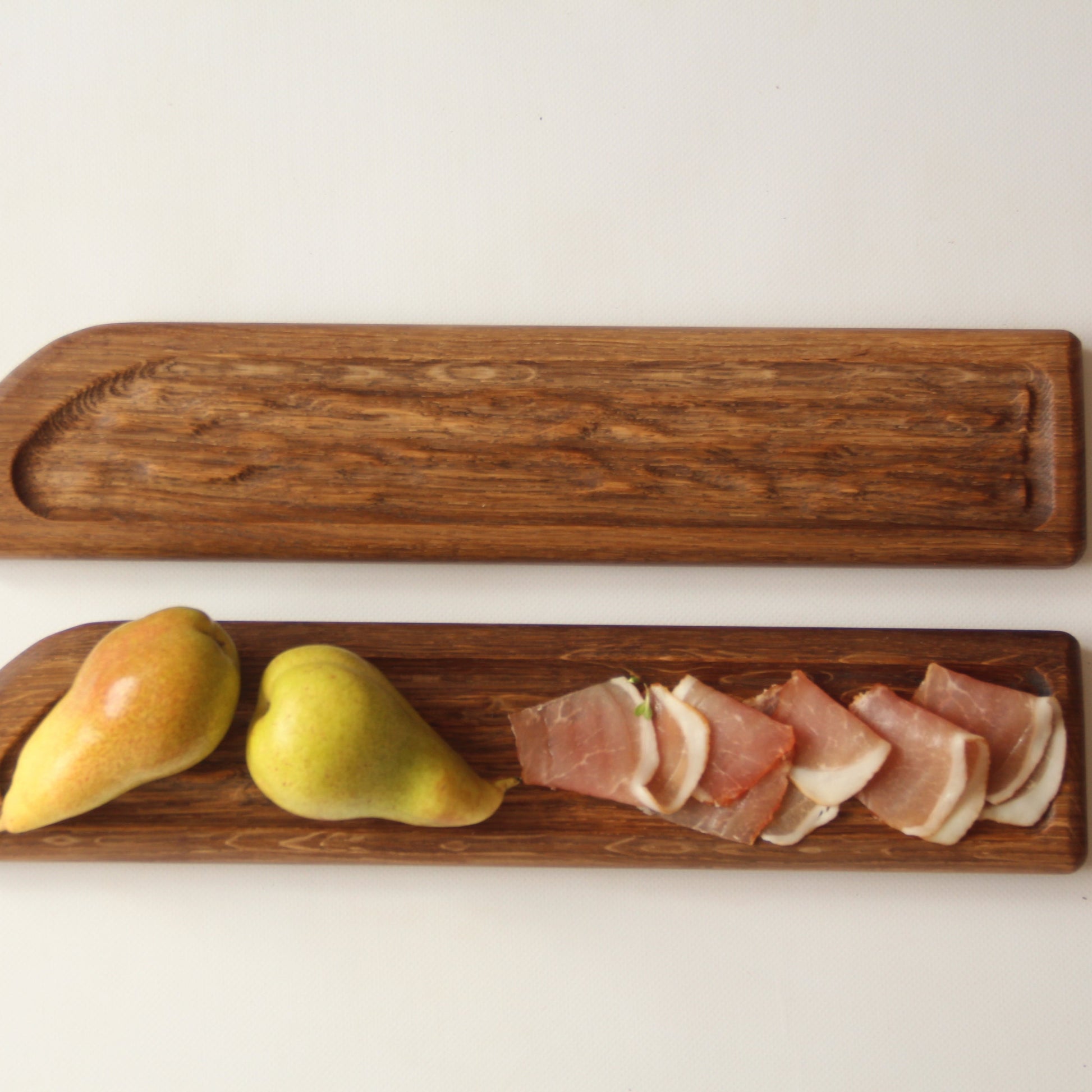 Holiday oak serving tray – perfect for charcuterie, cheese, and festive entertaining
