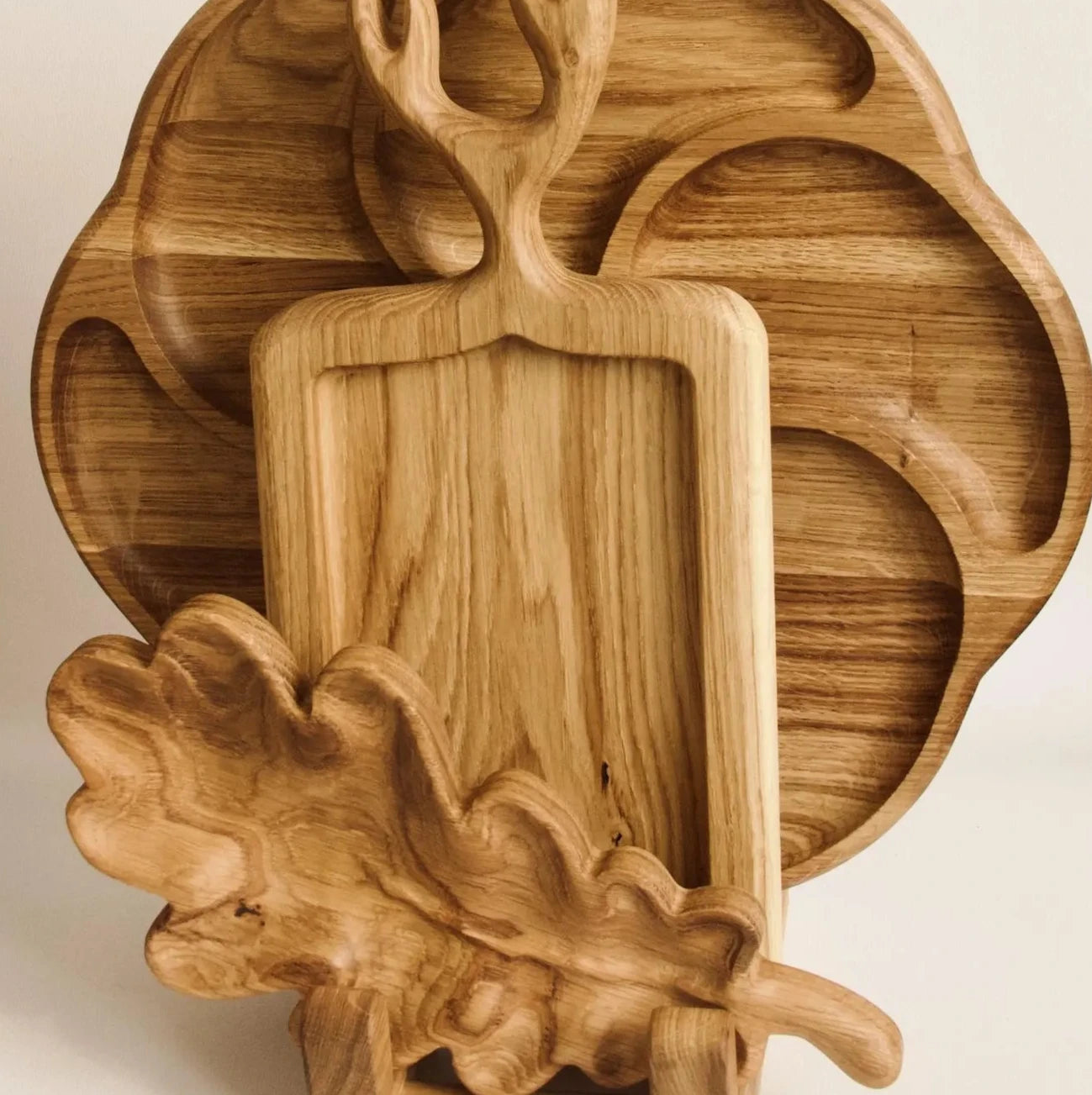 Versatile wooden board set for entertaining or thoughtful gifting