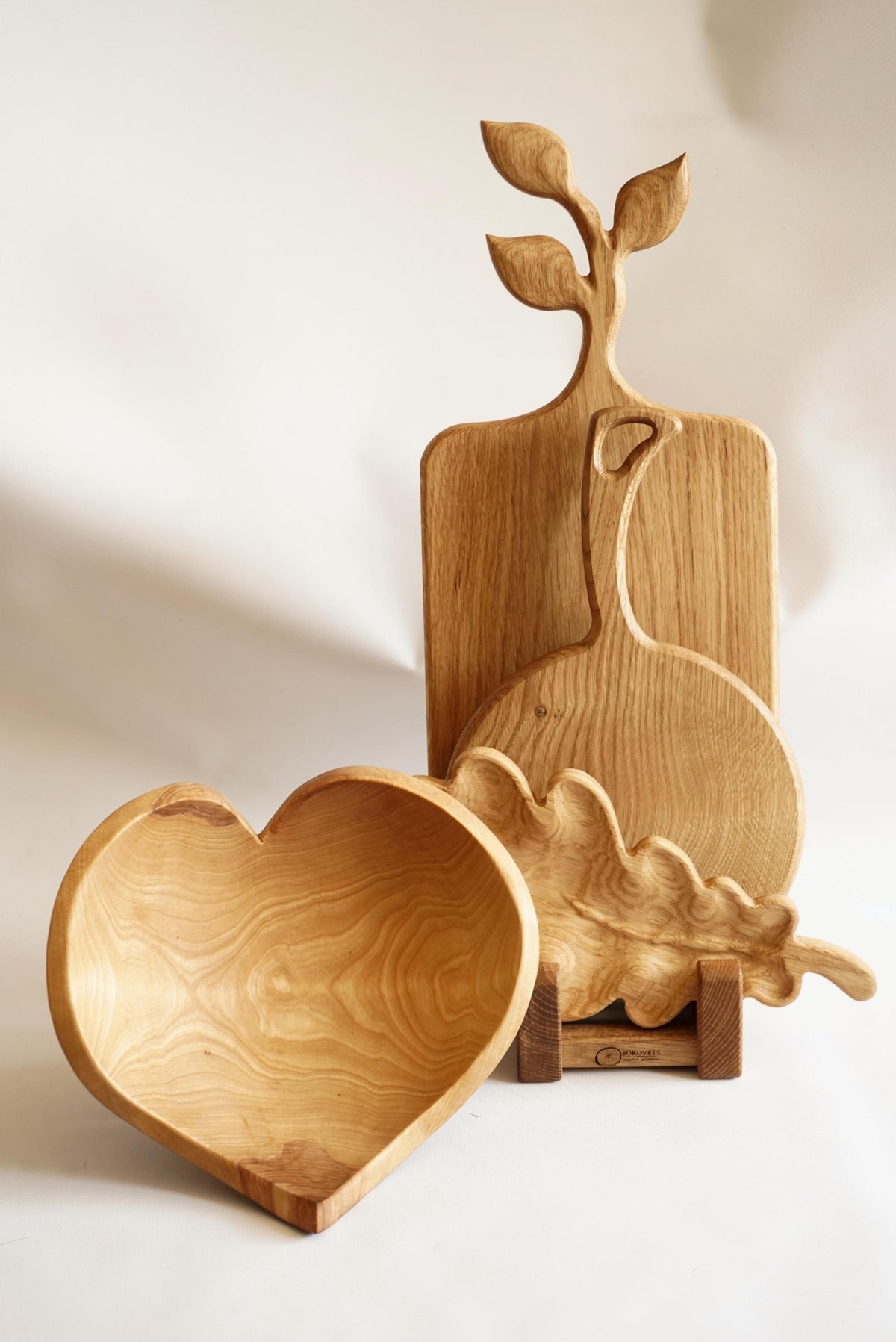 Personalized Valentine's Day Gift for Couple, Christmas Gift, Wooden Serving Board Set, Wedding Gift, Gift for Parents, House