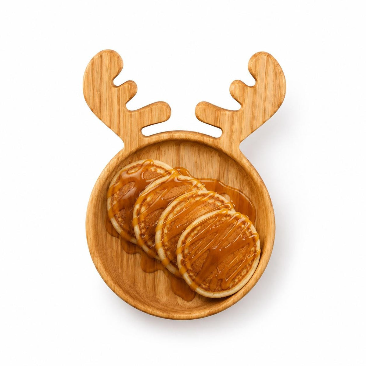 Wooden Animal Snack Plate for Candy and Sweets