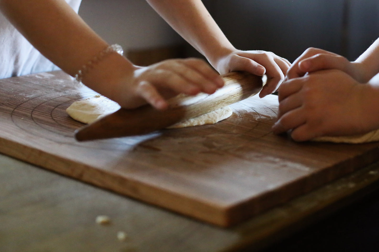 Dough Making Rustic Bread Board Kitchen Decor Gift