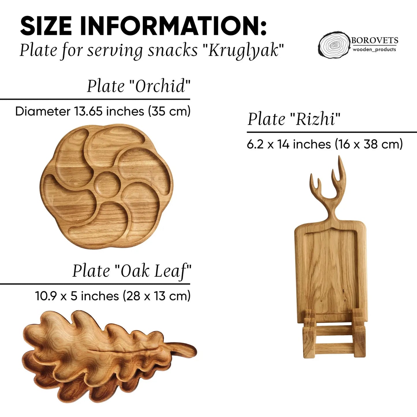 Rustic oak boards used for cheese fruit or appetizers