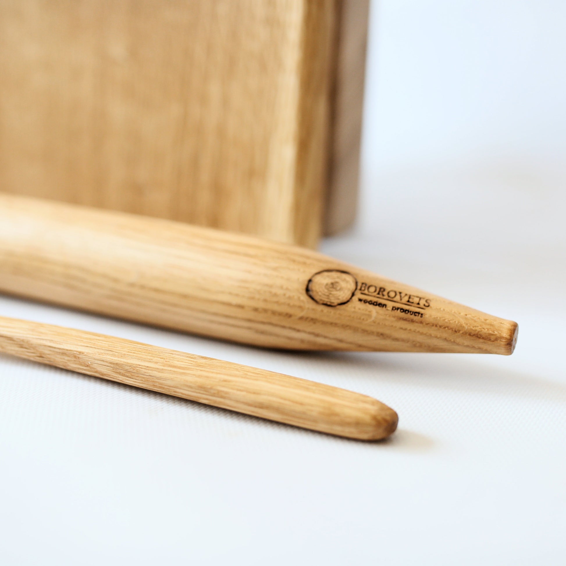 Wooden oak kitchen spatula – sustainable rustic utensil and thoughtful Christmas gift